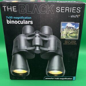 The Black Series by Shift3 7x50 Magnification Binoculars New
